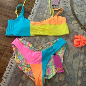 Colorful Women's Bikini Set